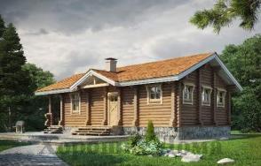 Дом из обрезного бруса AS-2071-3