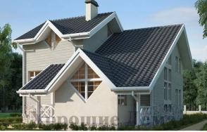 Дом из обрезного бруса AS-188-2