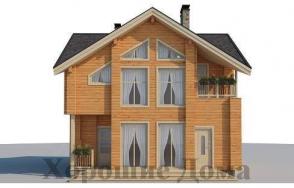 Дом из обрезного бруса AS-2306-2