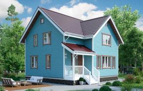 Каркасный дом 8х8,5